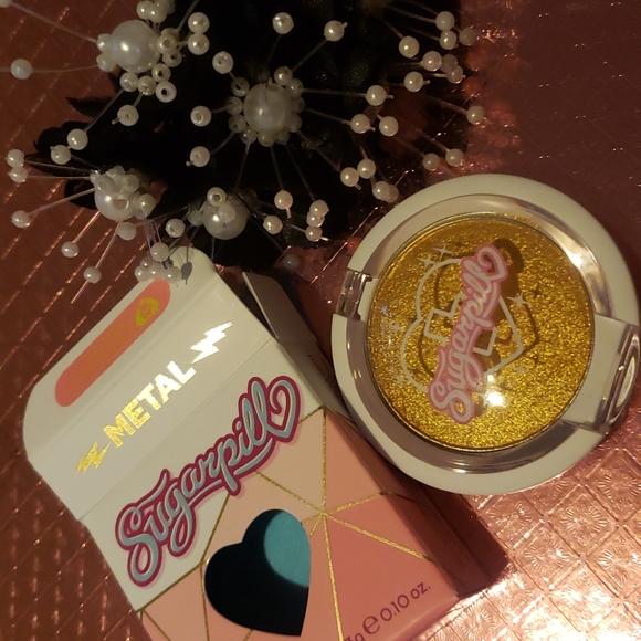 🌟🧚♀️HEATWAVE Sugarpill Pressed Metal Eyeshadow NWT - Picture 7 of 7